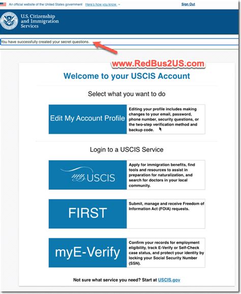 my uscis account.
